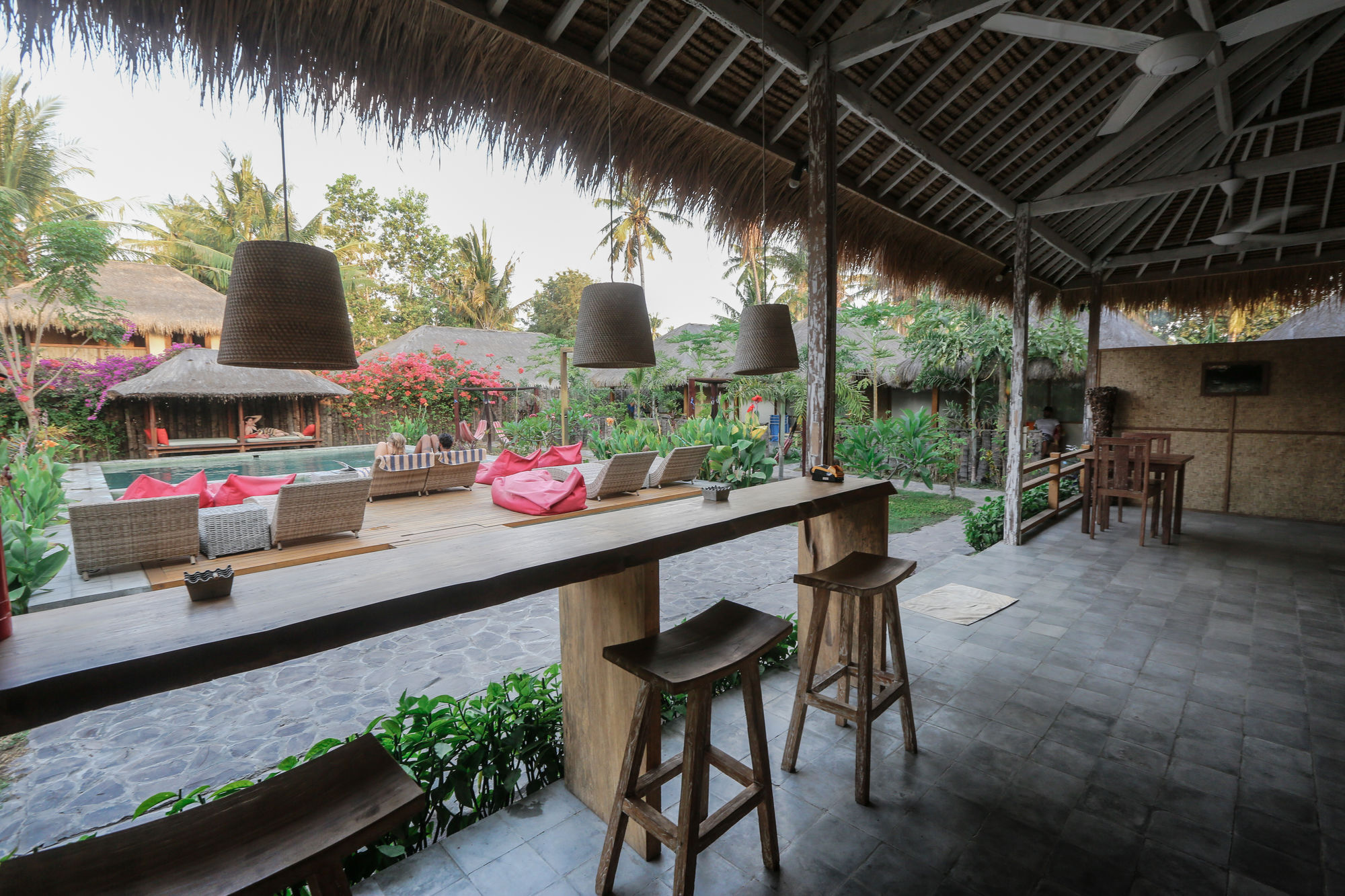3W Cottages And Villas Gili Air Kültér fotó