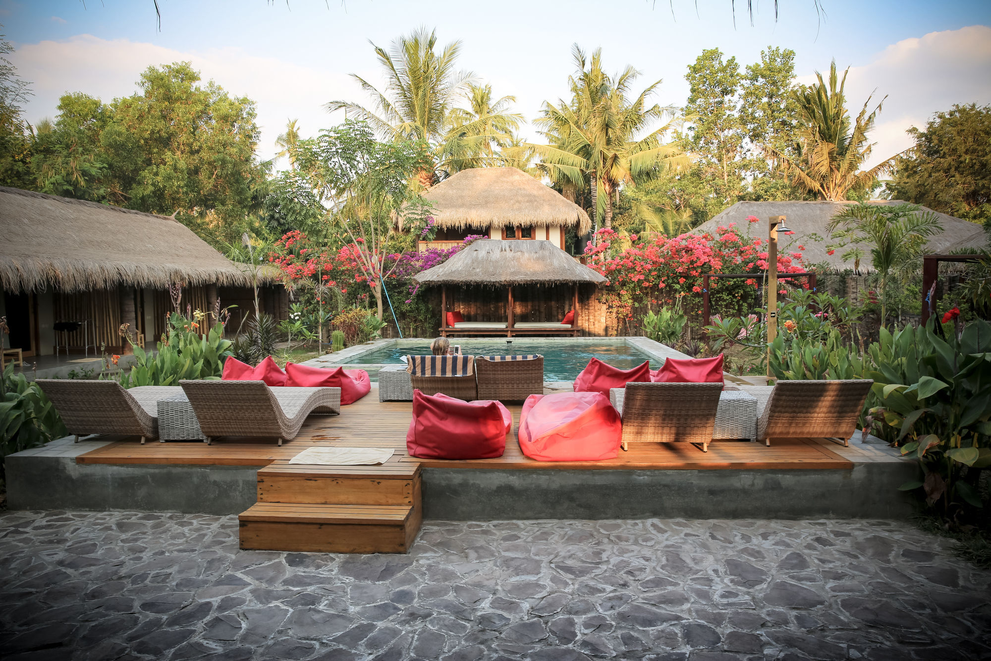 3W Cottages And Villas Gili Air Kültér fotó