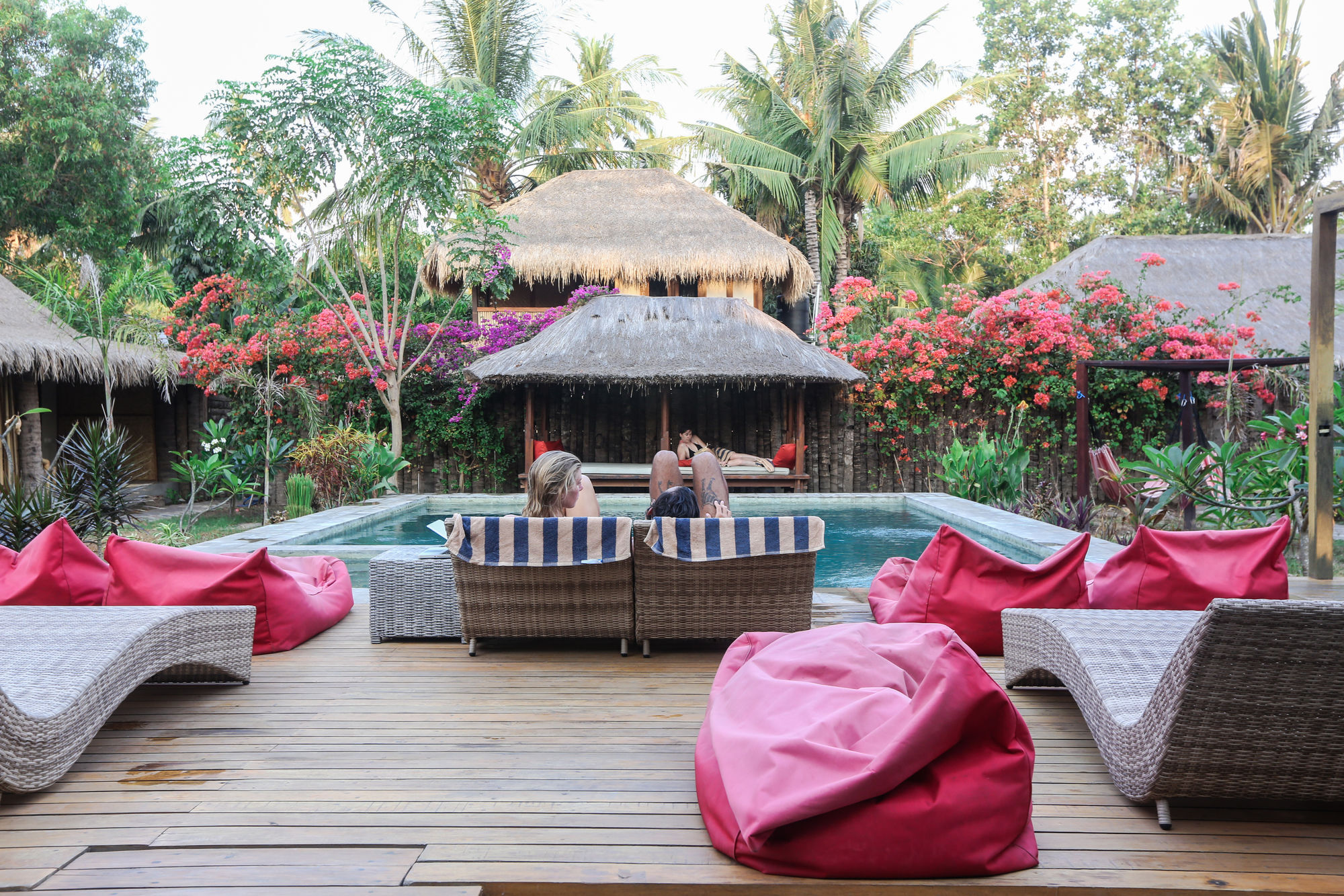 3W Cottages And Villas Gili Air Kültér fotó